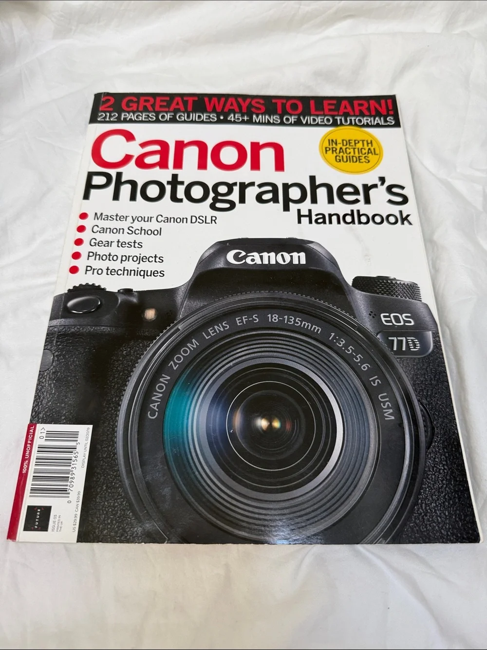 Bundle 2 DLSR Magazines - Canon Photographer’s Handbook & The Canon Camera Book